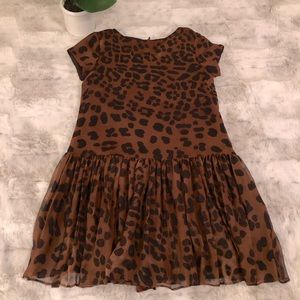 Neiman Marcus Helena Leopard Dress